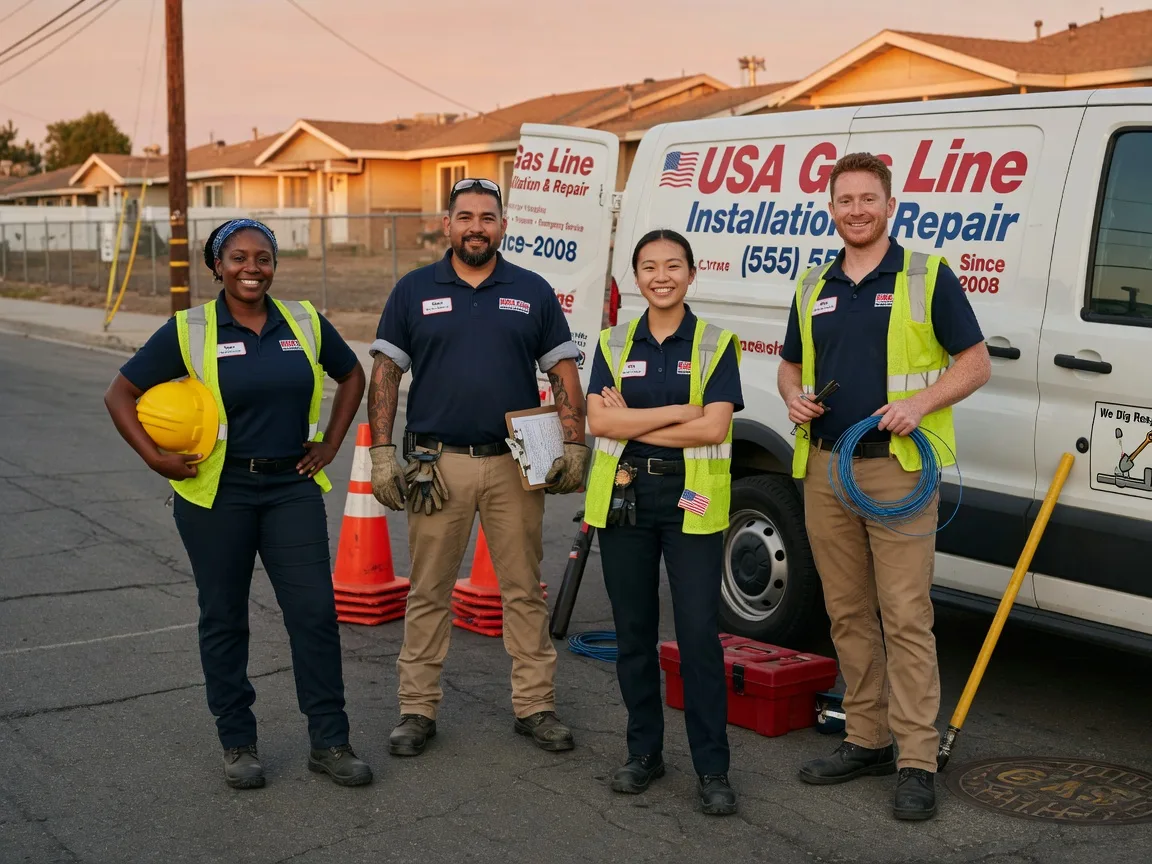 Gas Line Installation company in Delaplaine, AR